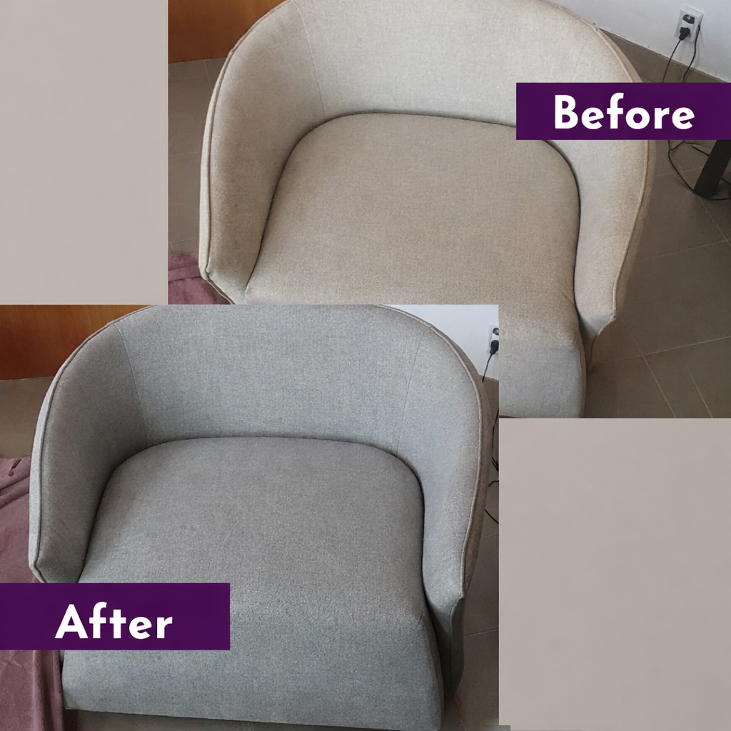 Poltrona limpa e cheirosa