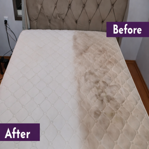 Colchão limpo e cheiroso